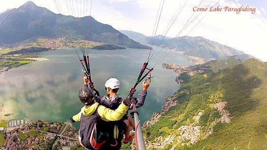 Como Lake Paragliding